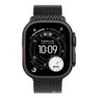Apple Watch Ultra 3 LTE 49 мм (титановый корпус, черный/черный, миланская петля L) MF1T4